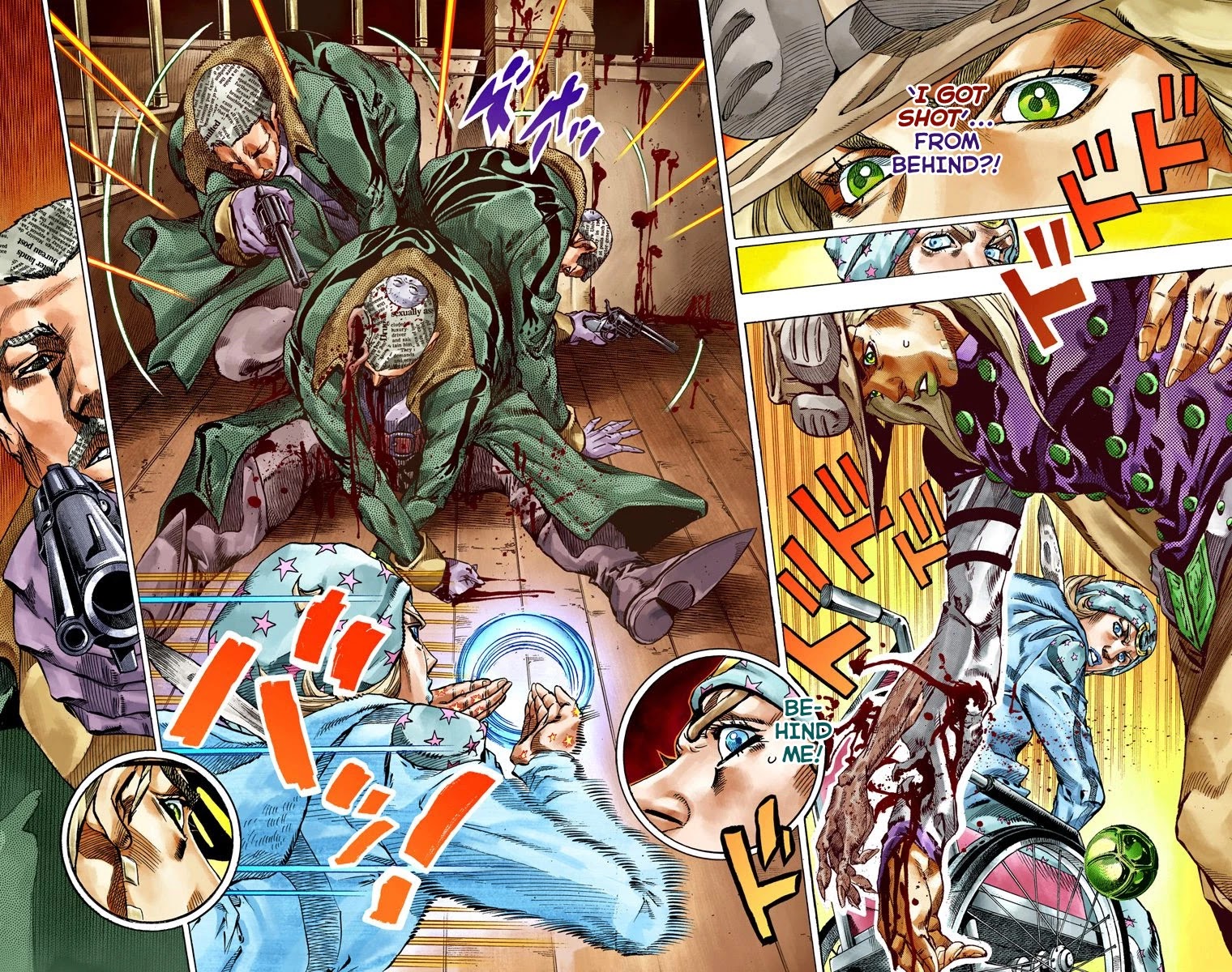 JoJo's Bizarre Adventure Part 7 - Steel Ball Run (Official Colored) Chapter 47 page 3 - Chapter 47: The Promised Land- Sugar Mountain Part 3