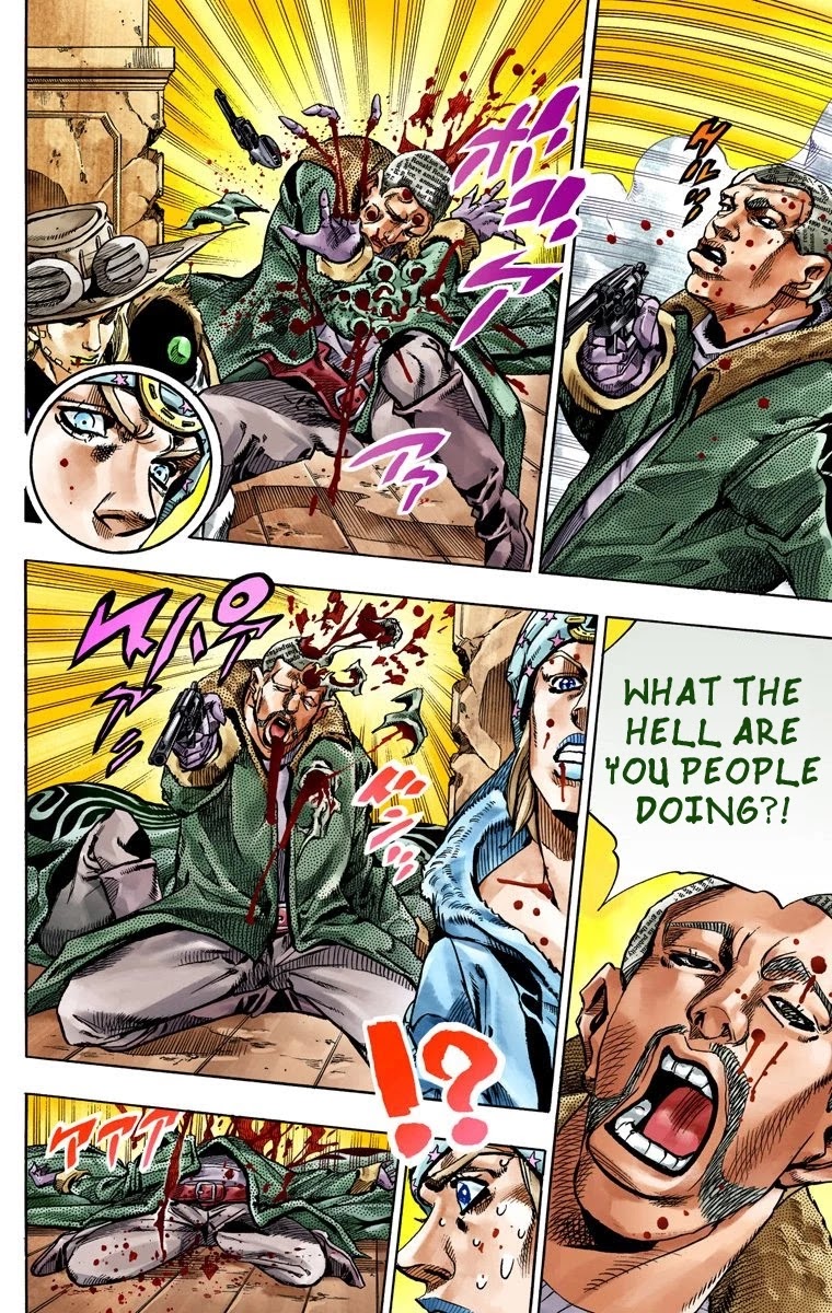 JoJo's Bizarre Adventure Part 7 - Steel Ball Run (Official Colored) Chapter 47 page 30 - Chapter 47: The Promised Land- Sugar Mountain Part 3
