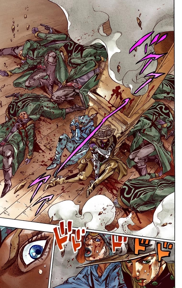 JoJo's Bizarre Adventure Part 7 - Steel Ball Run (Official Colored) Chapter 47 page 31 - Chapter 47: The Promised Land- Sugar Mountain Part 3