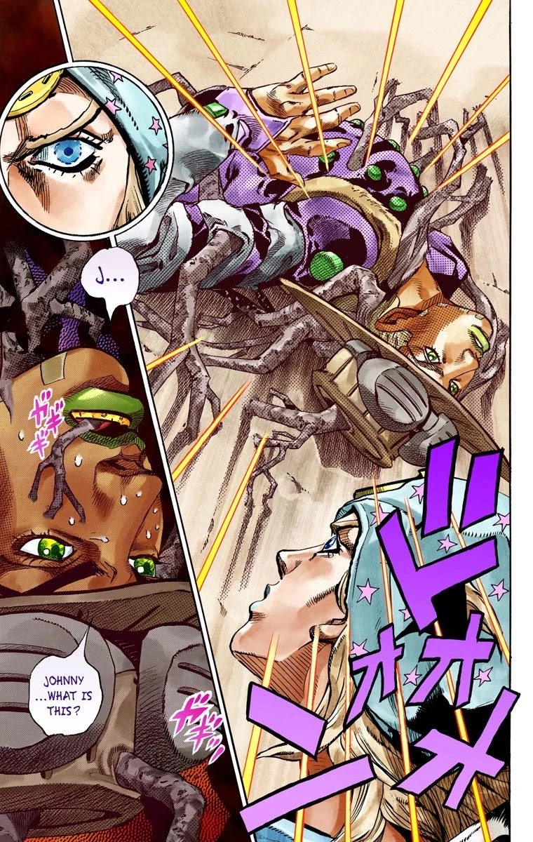 JoJo's Bizarre Adventure Part 7 - Steel Ball Run (Official Colored) Chapter 47 page 37 - Chapter 47: The Promised Land- Sugar Mountain Part 3