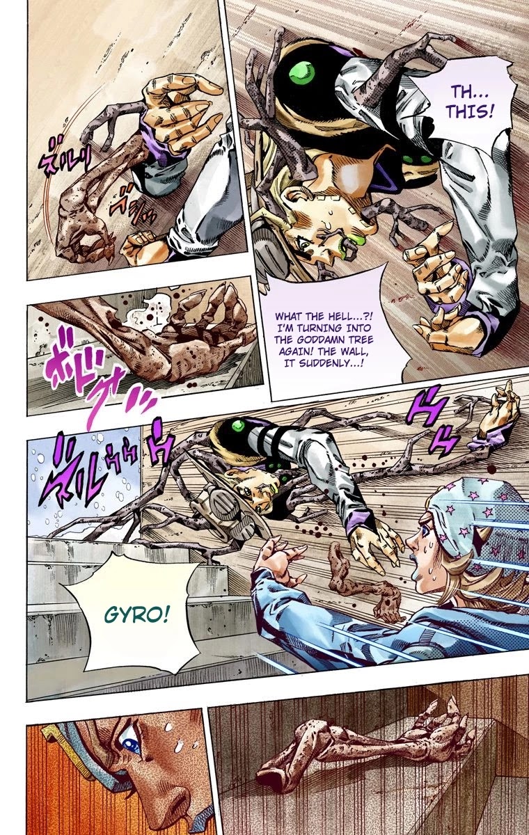 JoJo's Bizarre Adventure Part 7 - Steel Ball Run (Official Colored) Chapter 47 page 38 - Chapter 47: The Promised Land- Sugar Mountain Part 3