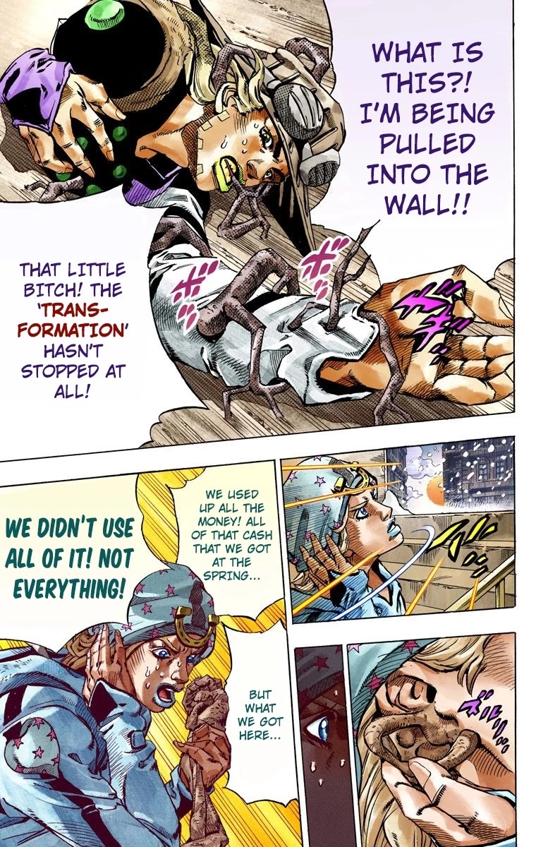 JoJo's Bizarre Adventure Part 7 - Steel Ball Run (Official Colored) Chapter 47 page 39 - Chapter 47: The Promised Land- Sugar Mountain Part 3