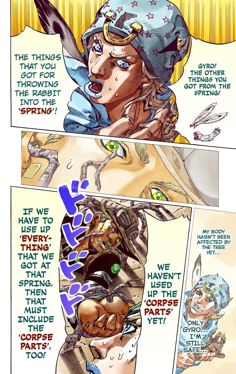 JoJo's Bizarre Adventure Part 7 - Steel Ball Run (Official Colored) Chapter 47 page 40 - Chapter 47: The Promised Land- Sugar Mountain Part 3