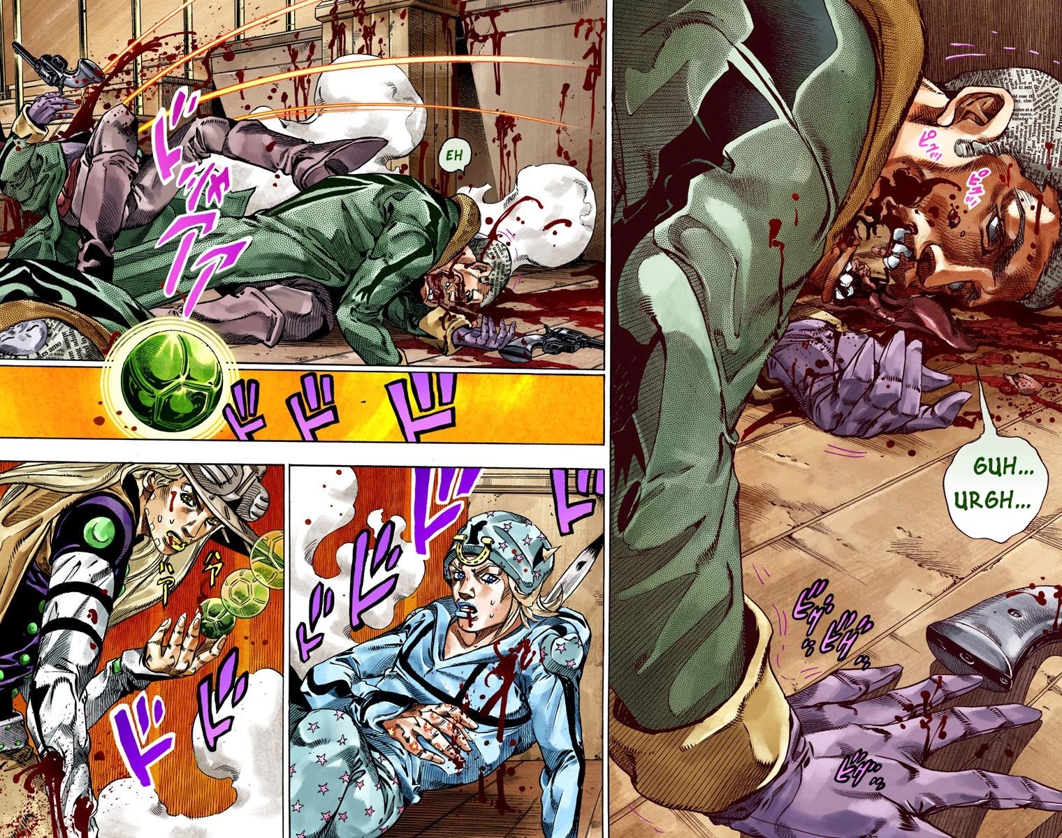 JoJo's Bizarre Adventure Part 7 - Steel Ball Run (Official Colored) Chapter 47 page 7 - Chapter 47: The Promised Land- Sugar Mountain Part 3
