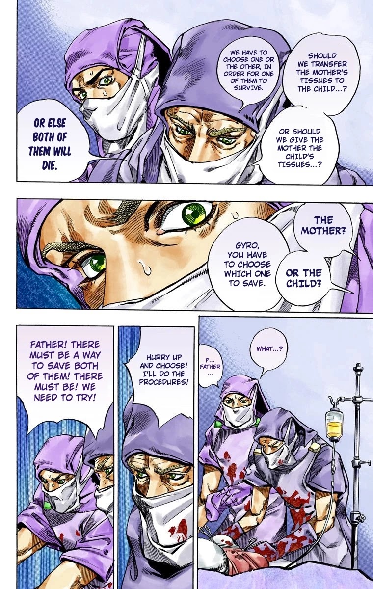 JoJo's Bizarre Adventure Part 7 - Steel Ball Run (Official Colored) Chapter 48 page 15 - Chapter 48: Tubular Bells Part 1
