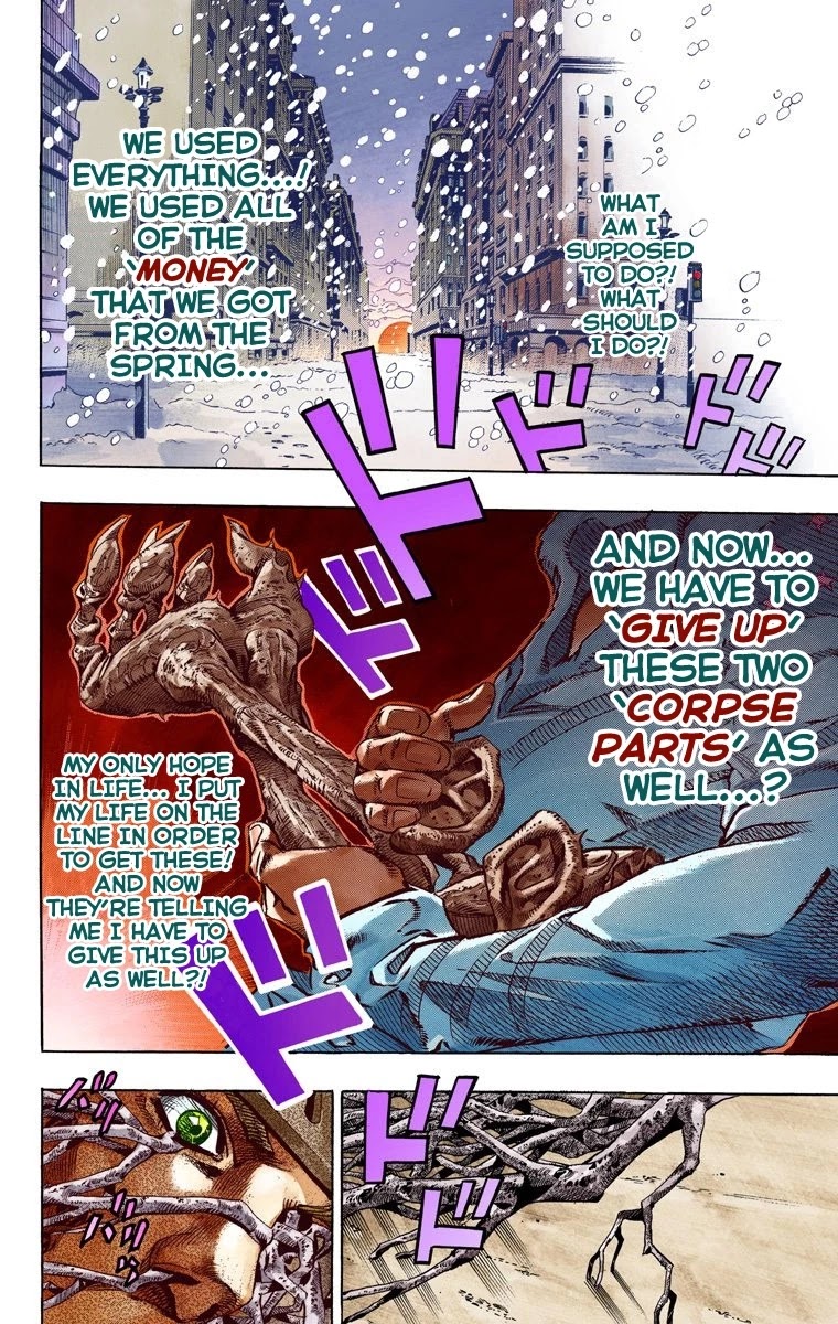 JoJo's Bizarre Adventure Part 7 - Steel Ball Run (Official Colored) Chapter 48 page 3 - Chapter 48: Tubular Bells Part 1