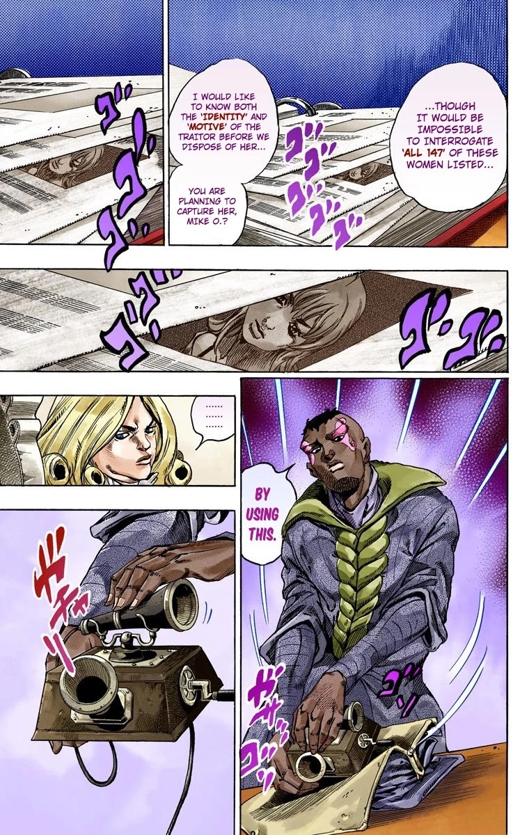 JoJo's Bizarre Adventure Part 7 - Steel Ball Run (Official Colored) Chapter 48 page 31 - Chapter 48: Tubular Bells Part 1