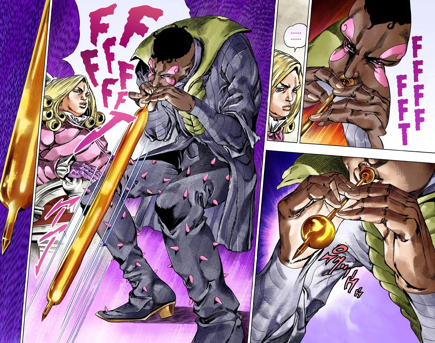 JoJo's Bizarre Adventure Part 7 - Steel Ball Run (Official Colored) Chapter 48 page 33 - Chapter 48: Tubular Bells Part 1