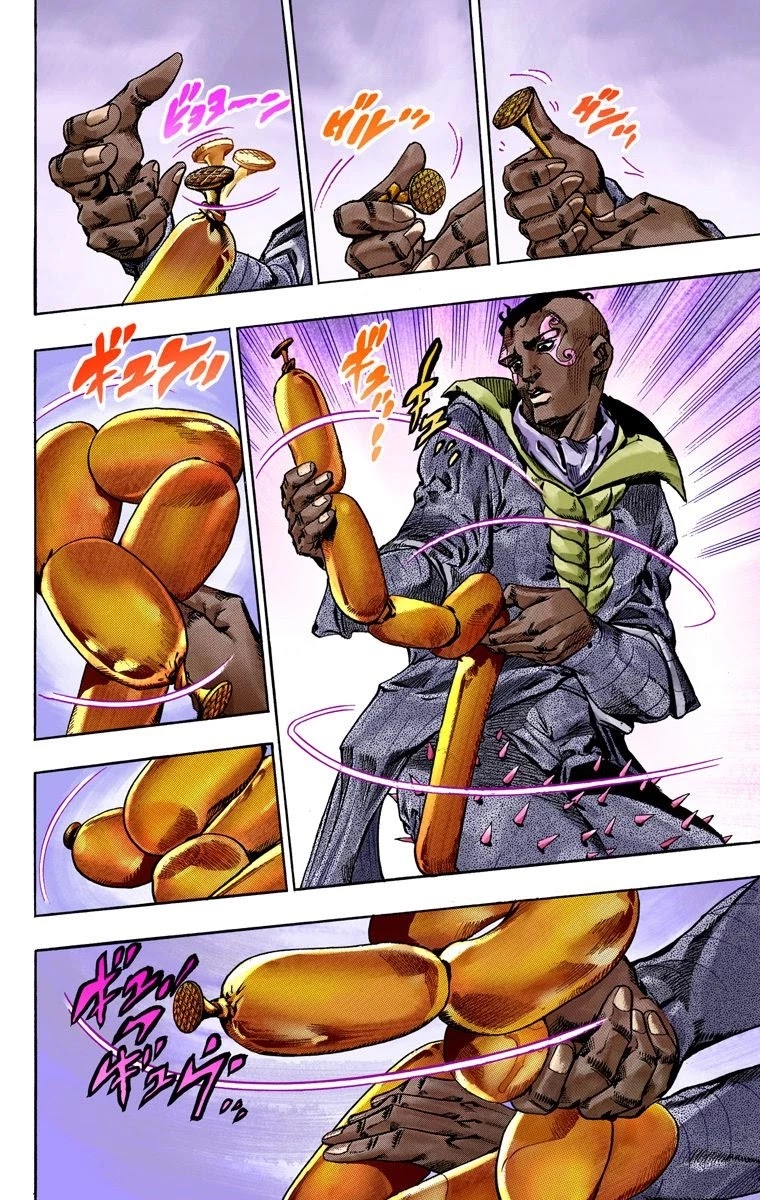 JoJo's Bizarre Adventure Part 7 - Steel Ball Run (Official Colored) Chapter 48 page 34 - Chapter 48: Tubular Bells Part 1