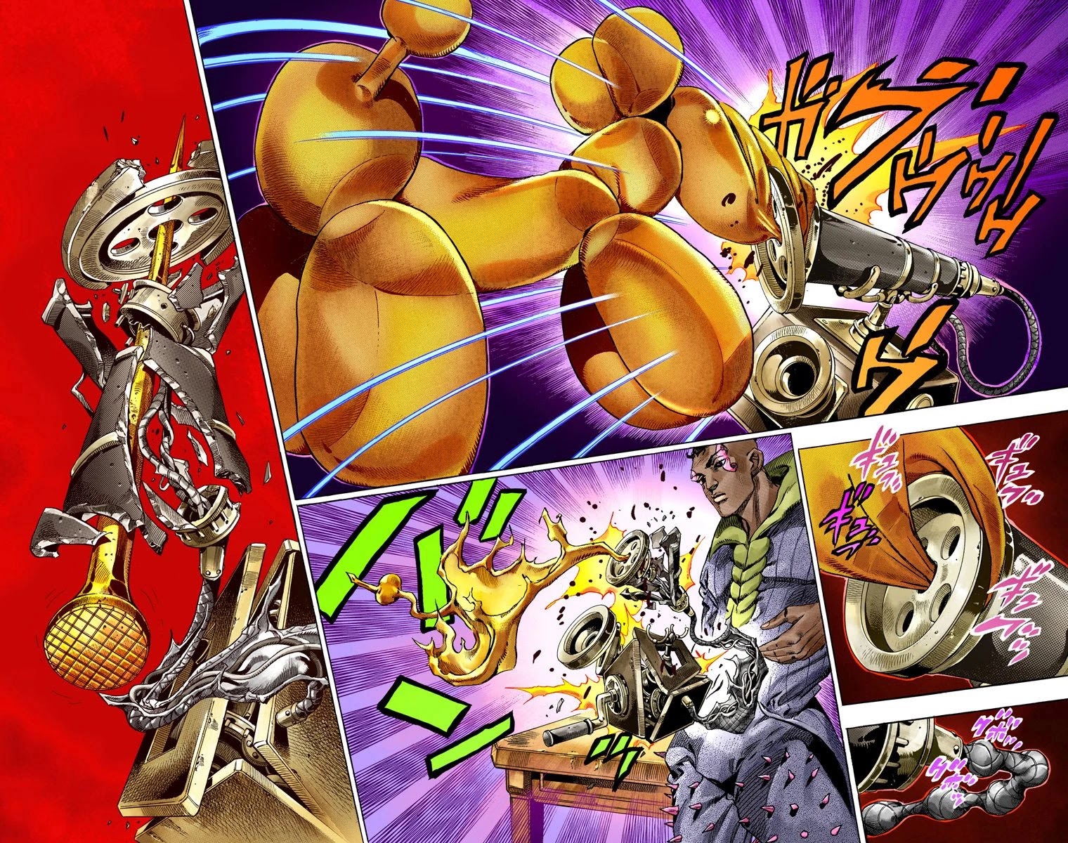JoJo's Bizarre Adventure Part 7 - Steel Ball Run (Official Colored) Chapter 48 page 36 - Chapter 48: Tubular Bells Part 1