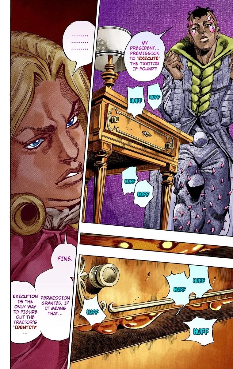 JoJo's Bizarre Adventure Part 7 - Steel Ball Run (Official Colored) Chapter 48 page 39 - Chapter 48: Tubular Bells Part 1