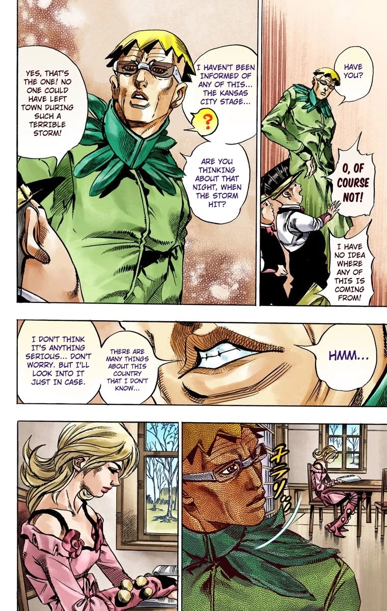 JoJo's Bizarre Adventure Part 7 - Steel Ball Run (Official Colored) Chapter 48 page 41 - Chapter 48: Tubular Bells Part 1