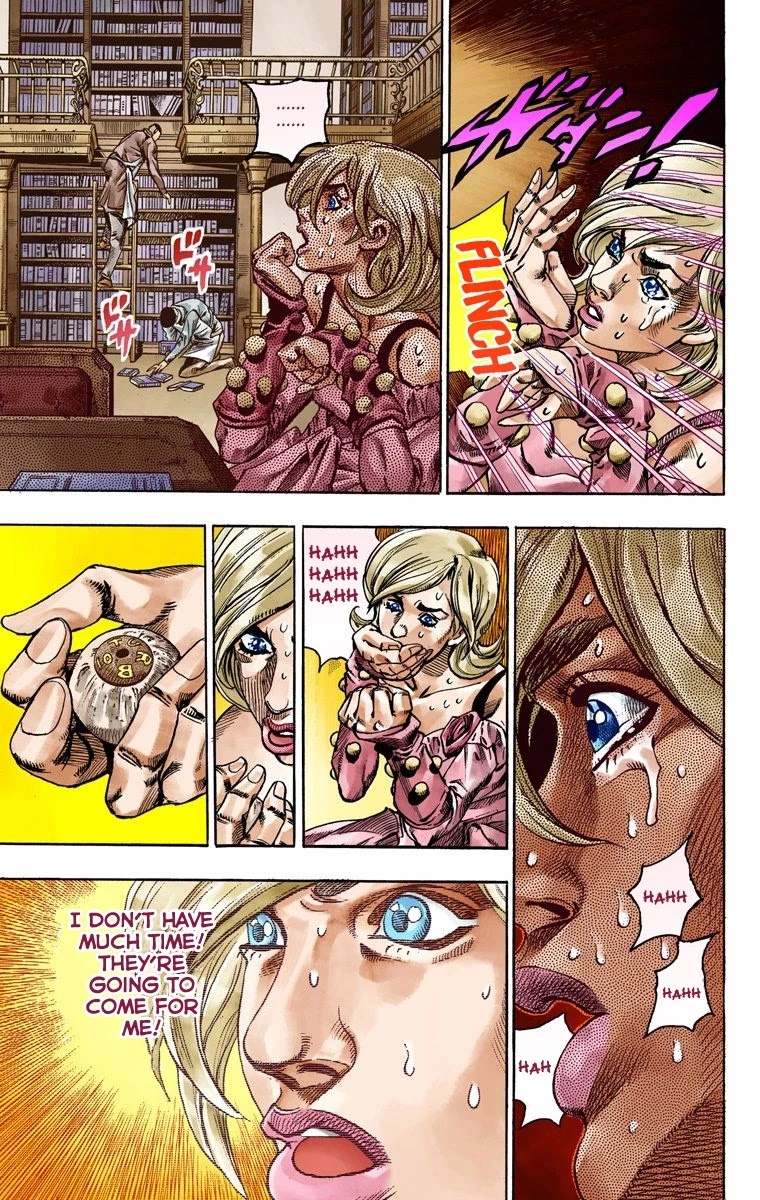 JoJo's Bizarre Adventure Part 7 - Steel Ball Run (Official Colored) Chapter 48 page 45 - Chapter 48: Tubular Bells Part 1