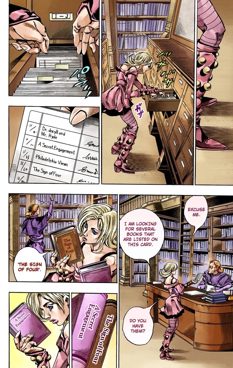 JoJo's Bizarre Adventure Part 7 - Steel Ball Run (Official Colored) Chapter 48 page 46 - Chapter 48: Tubular Bells Part 1