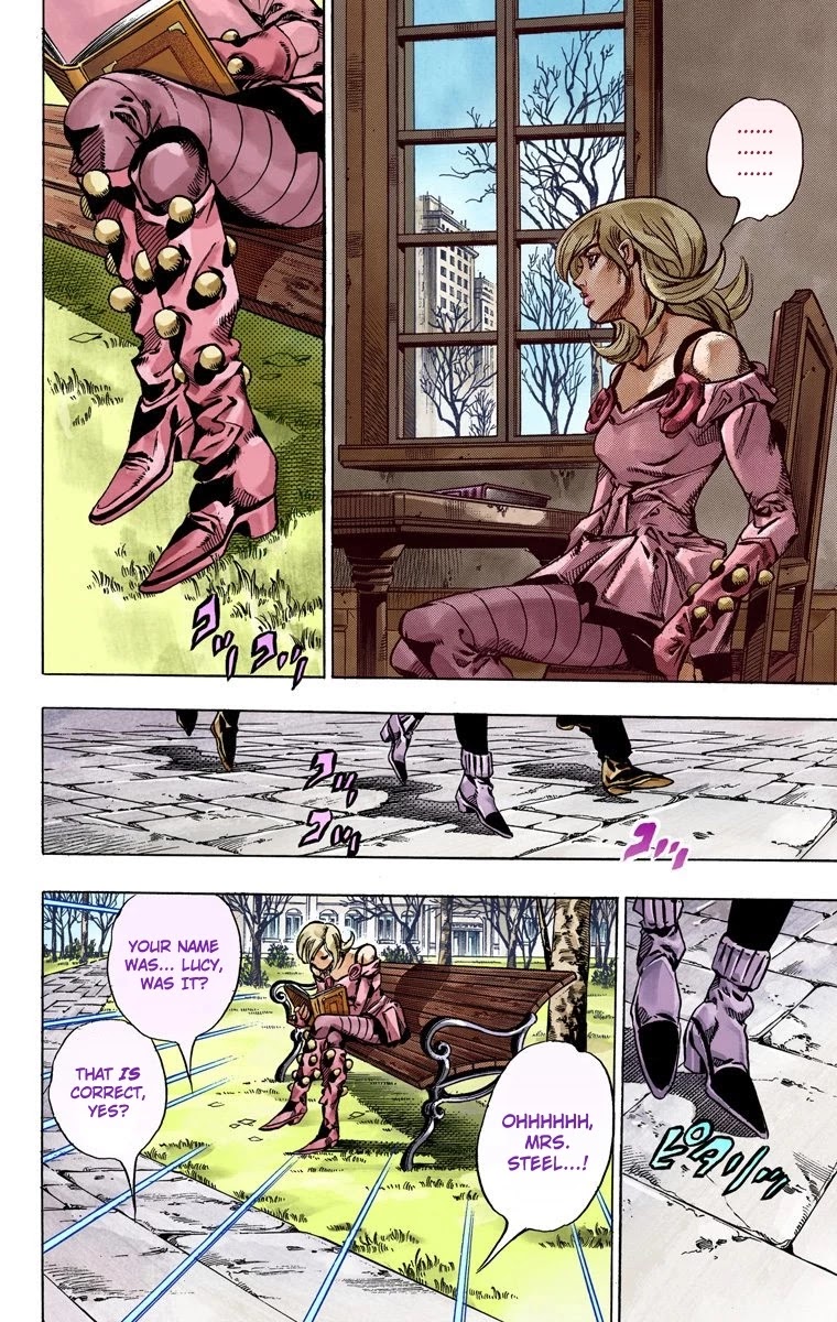 JoJo's Bizarre Adventure Part 7 - Steel Ball Run (Official Colored) Chapter 48 page 48 - Chapter 48: Tubular Bells Part 1