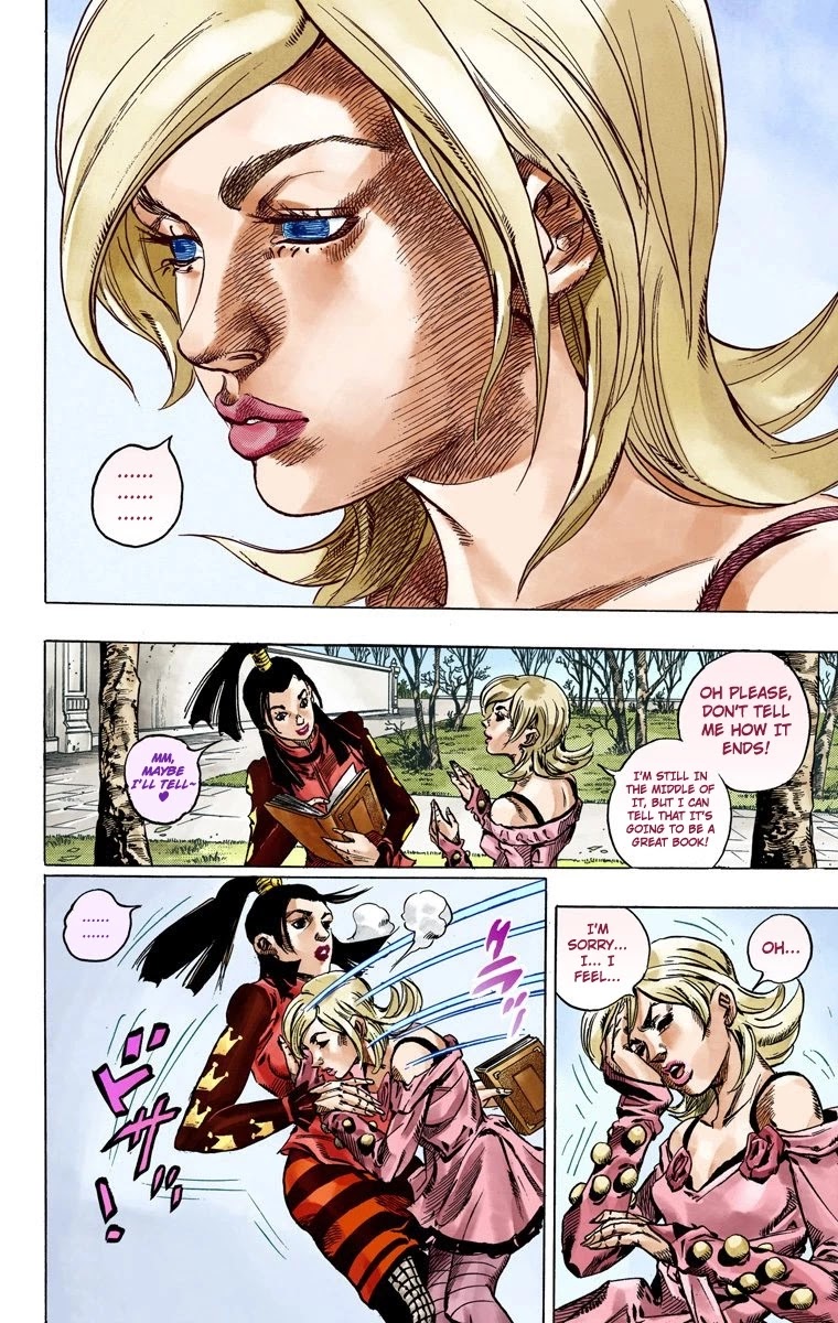 JoJo's Bizarre Adventure Part 7 - Steel Ball Run (Official Colored) Chapter 48 page 50 - Chapter 48: Tubular Bells Part 1