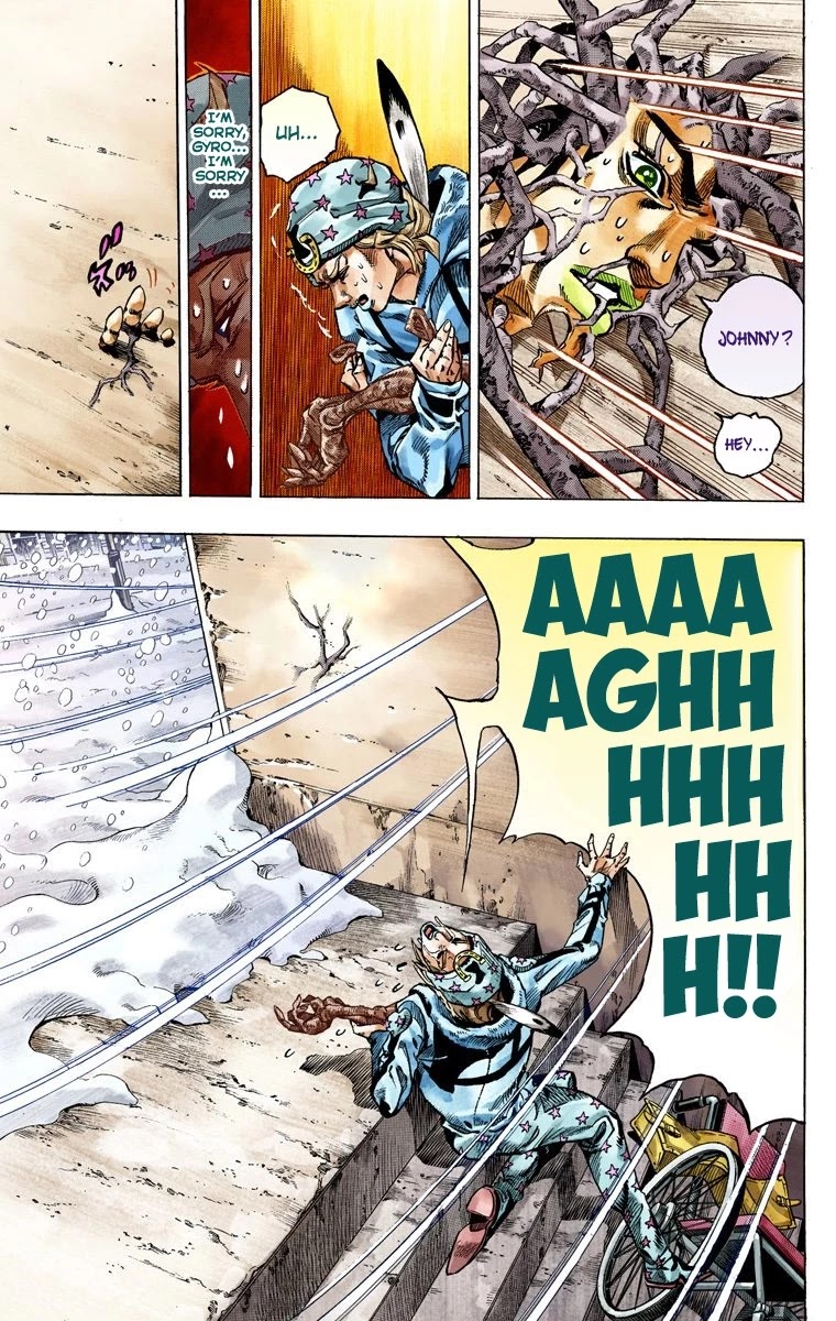 JoJo's Bizarre Adventure Part 7 - Steel Ball Run (Official Colored) Chapter 48 page 6 - Chapter 48: Tubular Bells Part 1