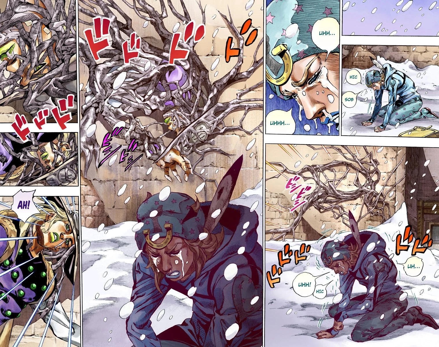 JoJo's Bizarre Adventure Part 7 - Steel Ball Run (Official Colored) Chapter 48 page 9 - Chapter 48: Tubular Bells Part 1