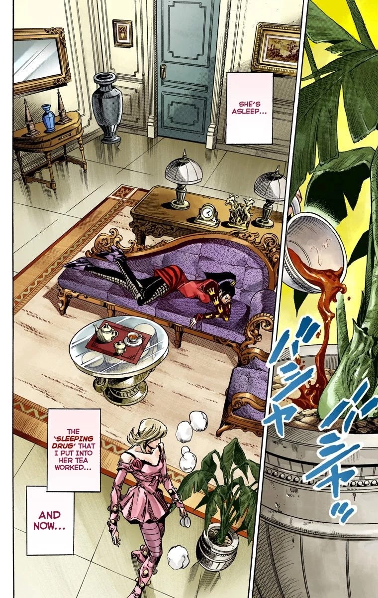 JoJo's Bizarre Adventure Part 7 - Steel Ball Run (Official Colored) Chapter 49 page 15 - Chapter 49: Tubular Bells Part 2