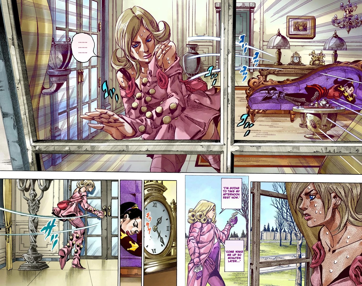 JoJo's Bizarre Adventure Part 7 - Steel Ball Run (Official Colored) Chapter 49 page 19 - Chapter 49: Tubular Bells Part 2