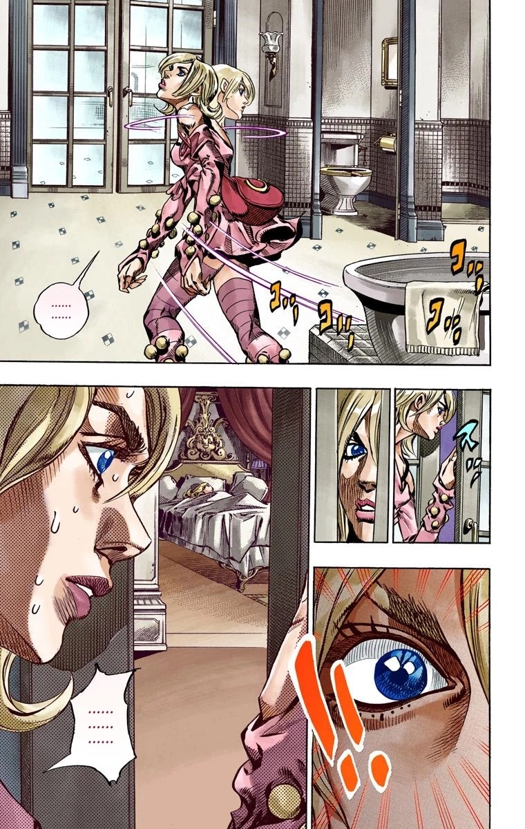JoJo's Bizarre Adventure Part 7 - Steel Ball Run (Official Colored) Chapter 49 page 21 - Chapter 49: Tubular Bells Part 2