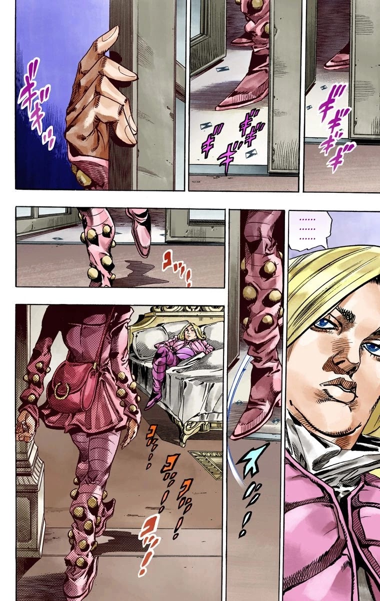 JoJo's Bizarre Adventure Part 7 - Steel Ball Run (Official Colored) Chapter 49 page 25 - Chapter 49: Tubular Bells Part 2