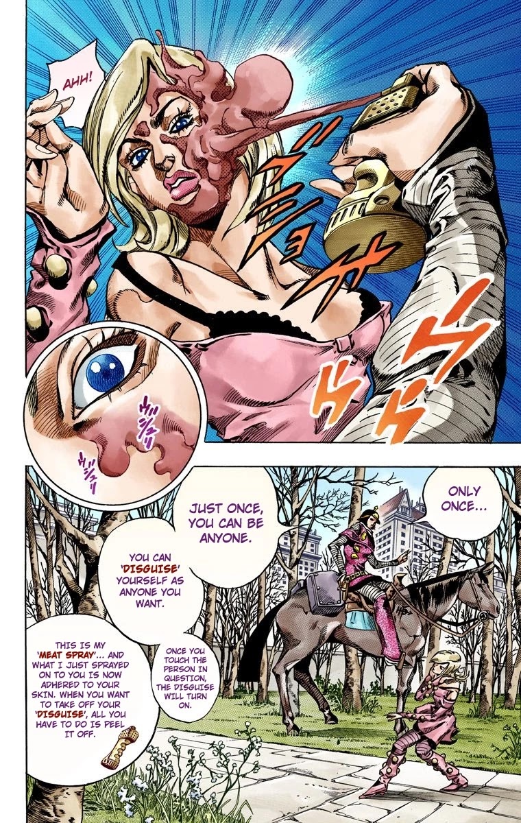 JoJo's Bizarre Adventure Part 7 - Steel Ball Run (Official Colored) Chapter 49 page 28 - Chapter 49: Tubular Bells Part 2