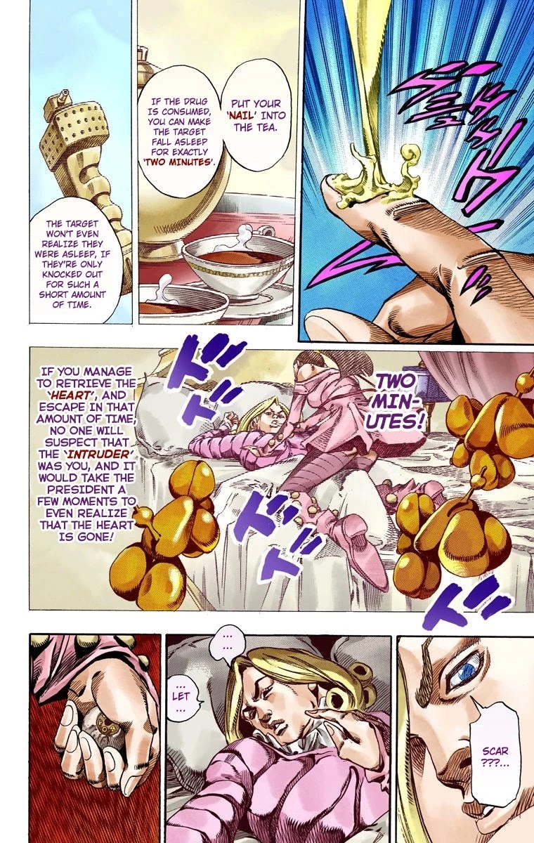 JoJo's Bizarre Adventure Part 7 - Steel Ball Run (Official Colored) Chapter 49 page 39 - Chapter 49: Tubular Bells Part 2