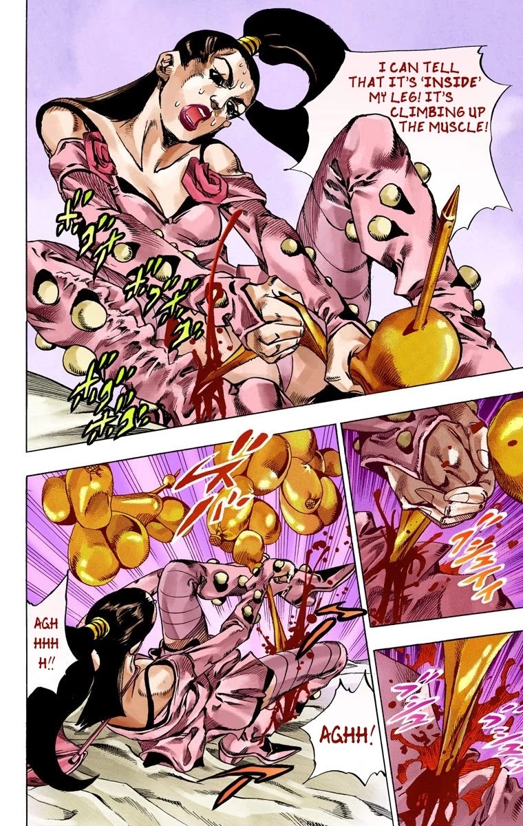 JoJo's Bizarre Adventure Part 7 - Steel Ball Run (Official Colored) Chapter 49 page 42 - Chapter 49: Tubular Bells Part 2