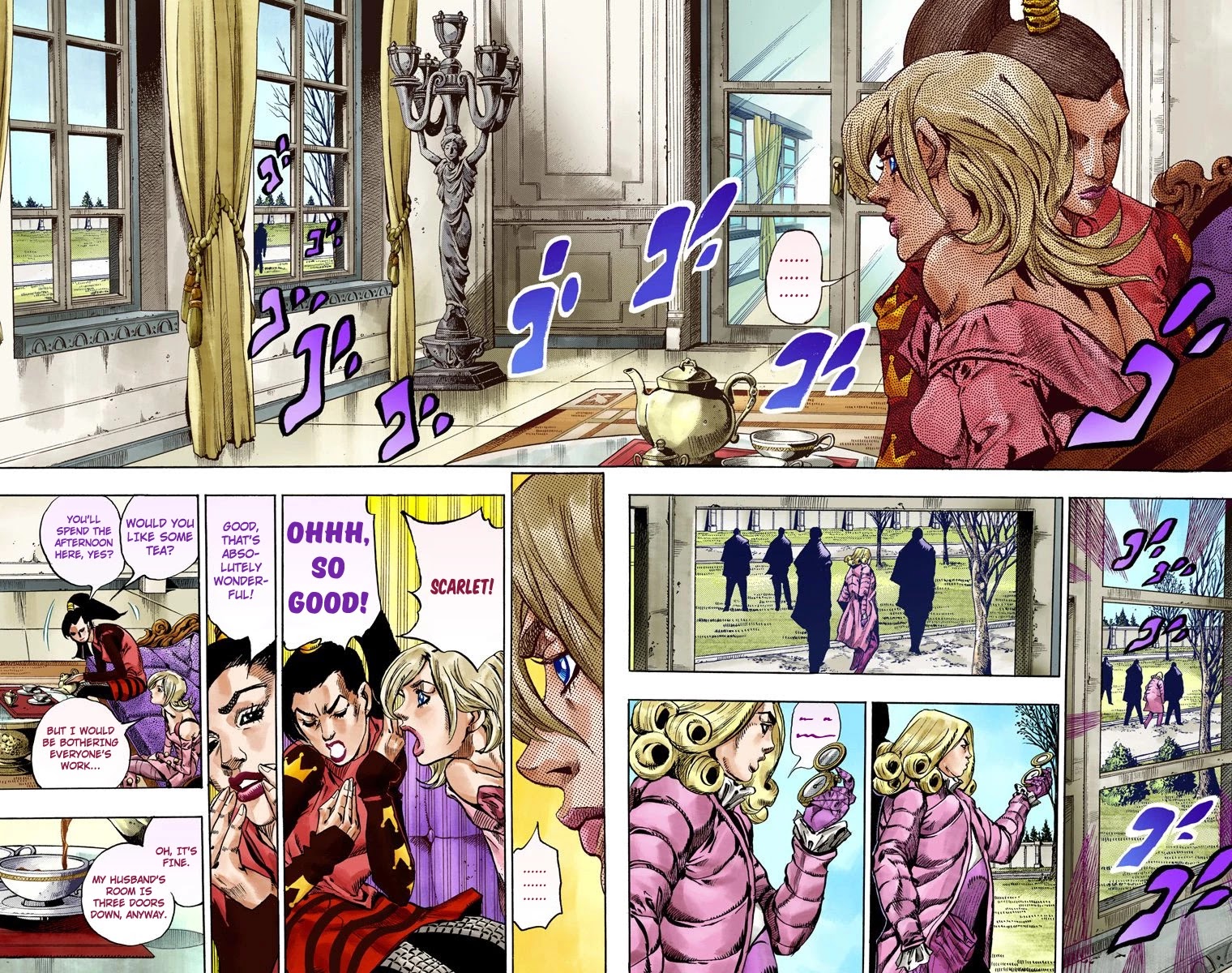 JoJo's Bizarre Adventure Part 7 - Steel Ball Run (Official Colored) Chapter 49 page 6 - Chapter 49: Tubular Bells Part 2