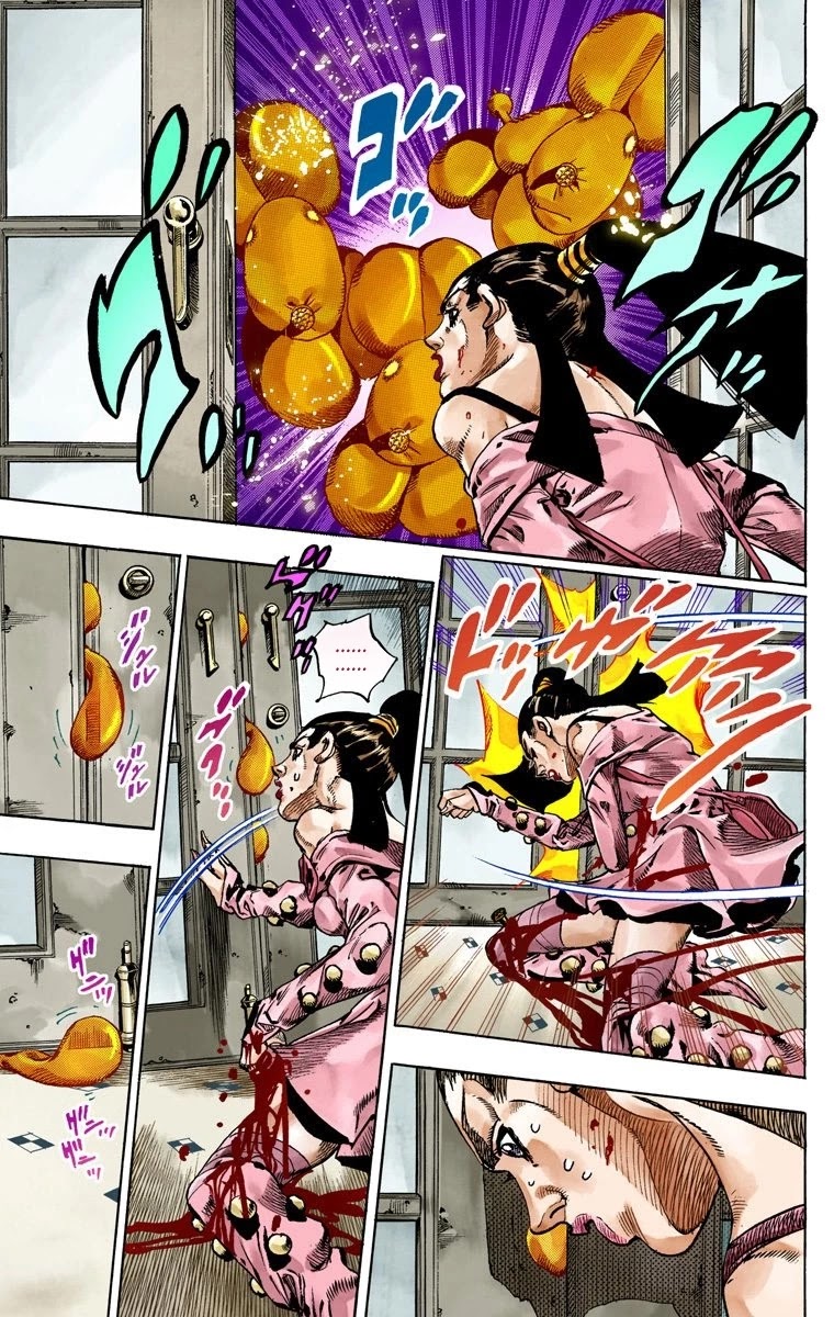 JoJo's Bizarre Adventure Part 7 - Steel Ball Run (Official Colored) Chapter 50 page 11 - Chapter 50: Tubular Bells Part 3