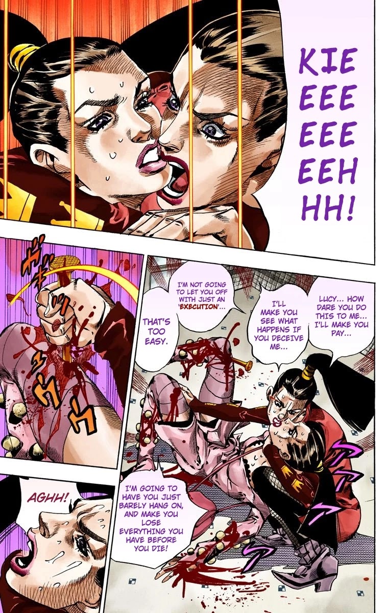 JoJo's Bizarre Adventure Part 7 - Steel Ball Run (Official Colored) Chapter 50 page 13 - Chapter 50: Tubular Bells Part 3