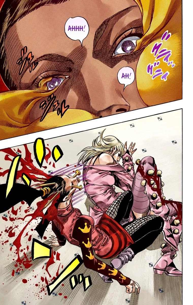 JoJo's Bizarre Adventure Part 7 - Steel Ball Run (Official Colored) Chapter 50 page 18 - Chapter 50: Tubular Bells Part 3