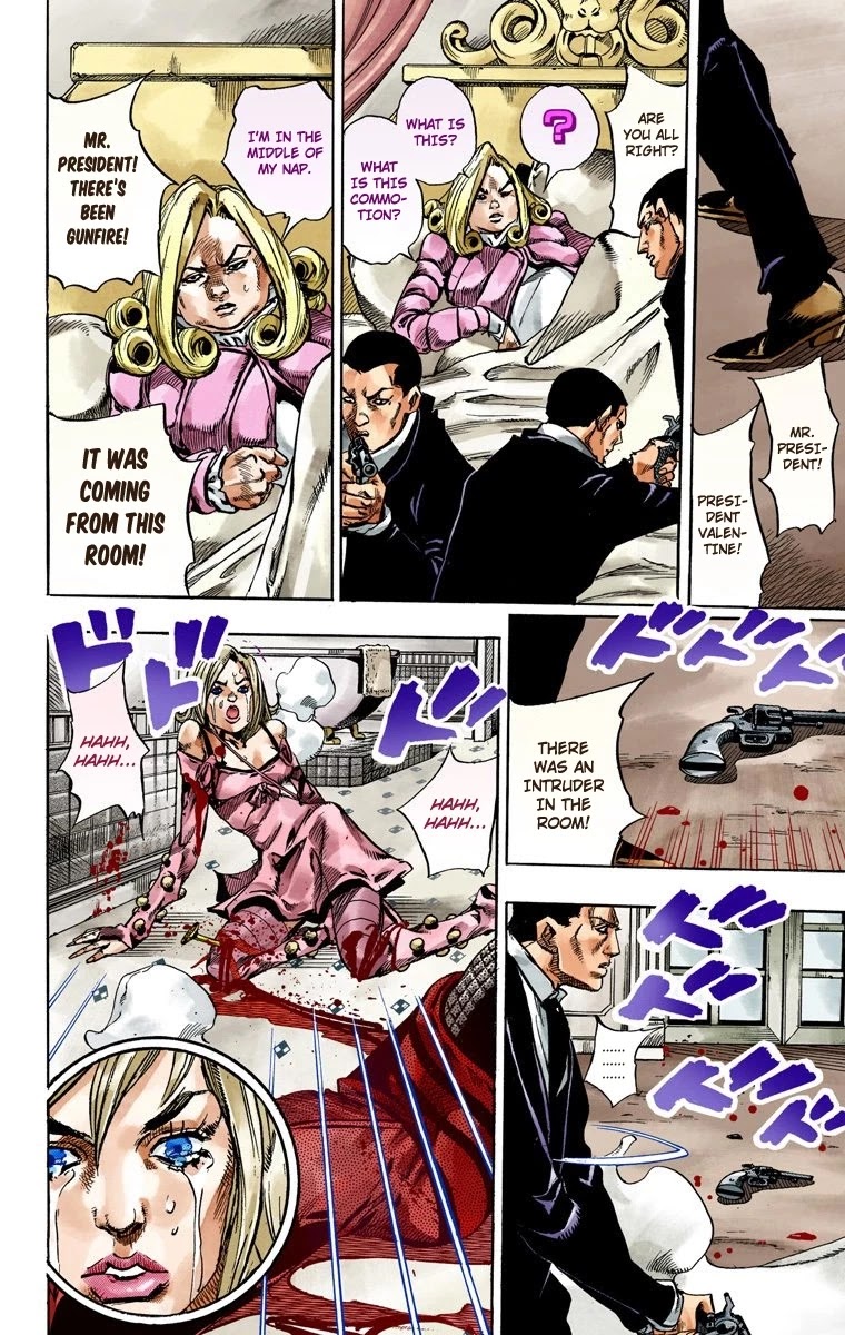 JoJo's Bizarre Adventure Part 7 - Steel Ball Run (Official Colored) Chapter 50 page 21 - Chapter 50: Tubular Bells Part 3
