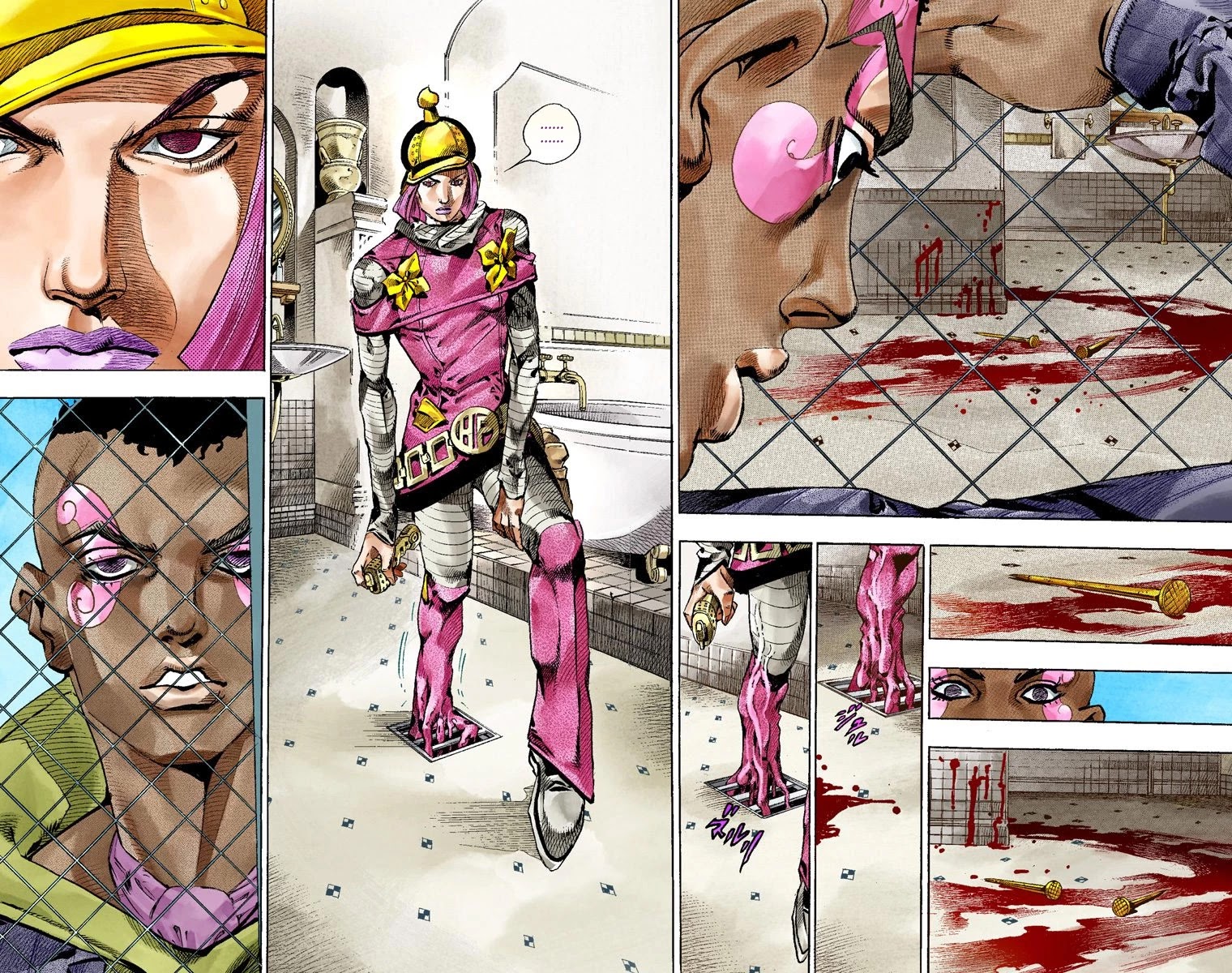 JoJo's Bizarre Adventure Part 7 - Steel Ball Run (Official Colored) Chapter 50 page 23 - Chapter 50: Tubular Bells Part 3