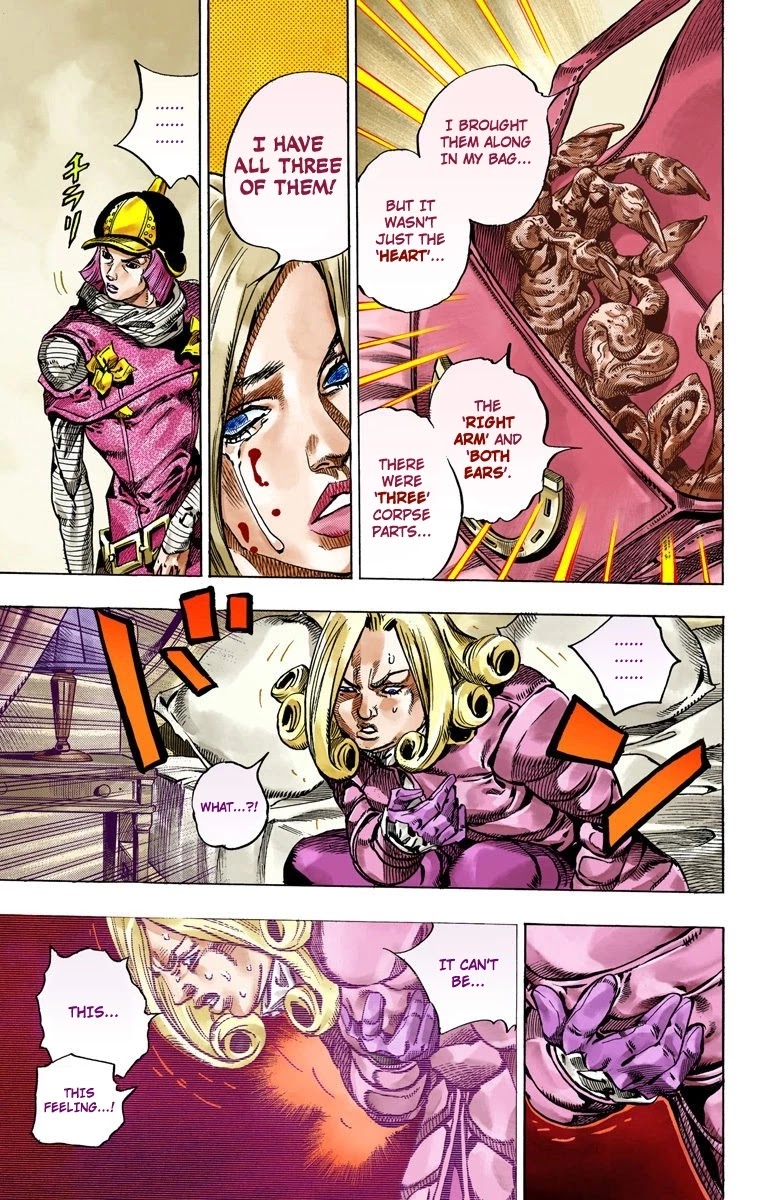 JoJo's Bizarre Adventure Part 7 - Steel Ball Run (Official Colored) Chapter 50 page 25 - Chapter 50: Tubular Bells Part 3