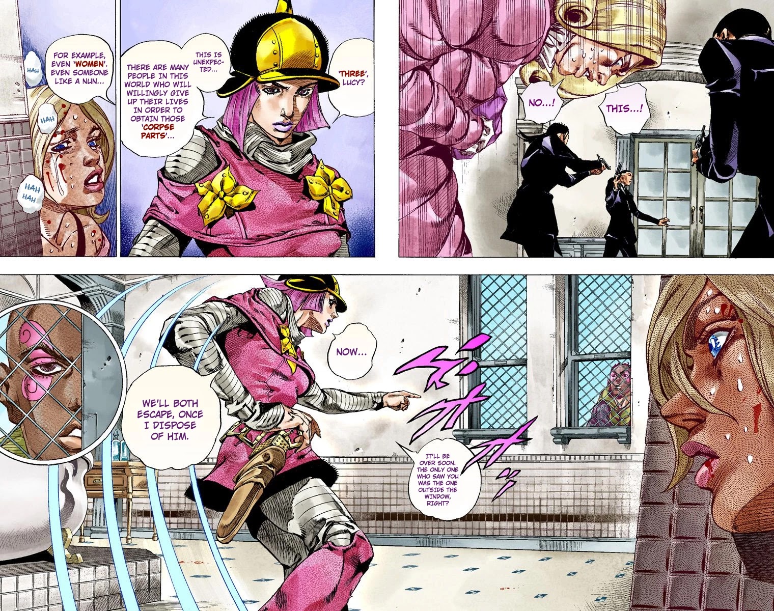 JoJo's Bizarre Adventure Part 7 - Steel Ball Run (Official Colored) Chapter 50 page 26 - Chapter 50: Tubular Bells Part 3