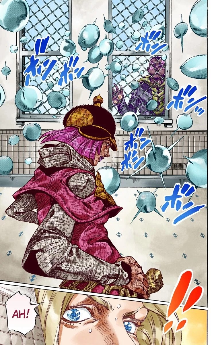 JoJo's Bizarre Adventure Part 7 - Steel Ball Run (Official Colored) Chapter 50 page 28 - Chapter 50: Tubular Bells Part 3