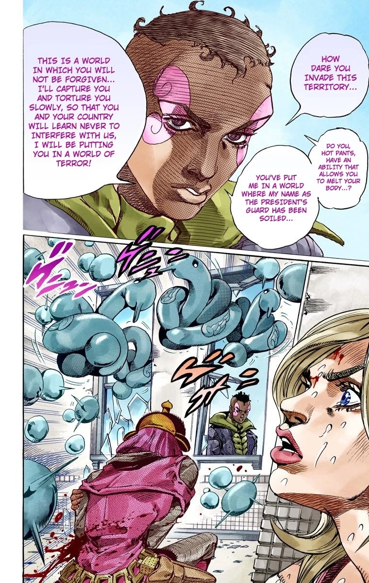 JoJo's Bizarre Adventure Part 7 - Steel Ball Run (Official Colored) Chapter 50 page 34 - Chapter 50: Tubular Bells Part 3