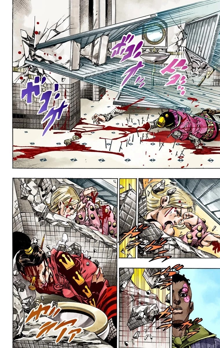 JoJo's Bizarre Adventure Part 7 - Steel Ball Run (Official Colored) Chapter 50 page 37 - Chapter 50: Tubular Bells Part 3