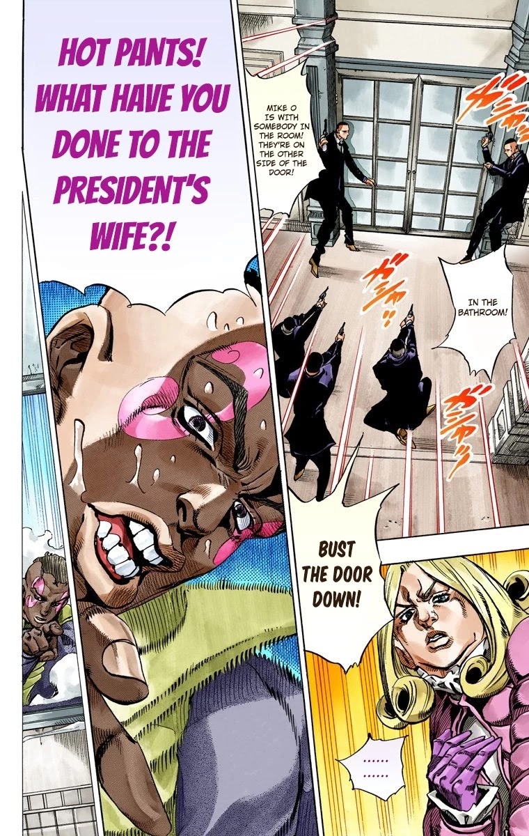 JoJo's Bizarre Adventure Part 7 - Steel Ball Run (Official Colored) Chapter 50 page 39 - Chapter 50: Tubular Bells Part 3