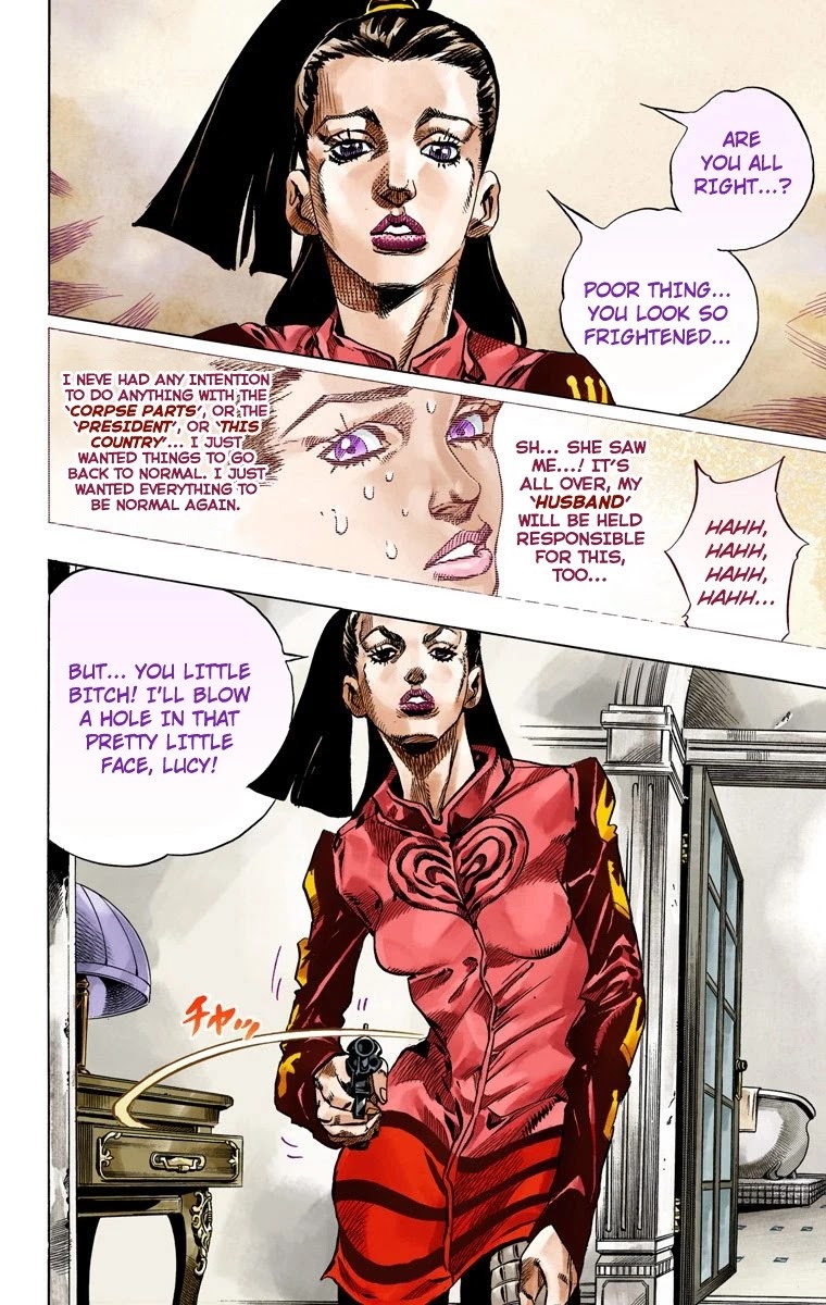 JoJo's Bizarre Adventure Part 7 - Steel Ball Run (Official Colored) Chapter 50 page 4 - Chapter 50: Tubular Bells Part 3