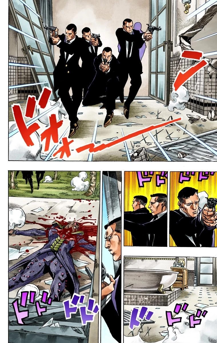 JoJo's Bizarre Adventure Part 7 - Steel Ball Run (Official Colored) Chapter 50 page 44 - Chapter 50: Tubular Bells Part 3