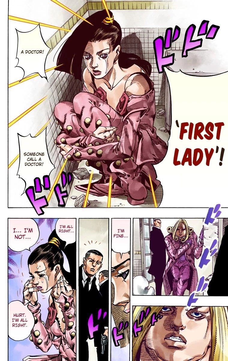 JoJo's Bizarre Adventure Part 7 - Steel Ball Run (Official Colored) Chapter 50 page 46 - Chapter 50: Tubular Bells Part 3