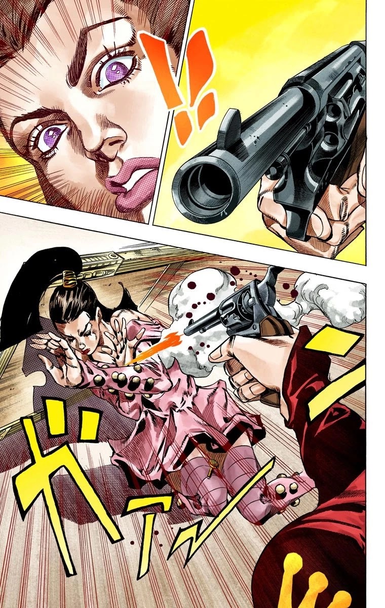 JoJo's Bizarre Adventure Part 7 - Steel Ball Run (Official Colored) Chapter 50 page 5 - Chapter 50: Tubular Bells Part 3