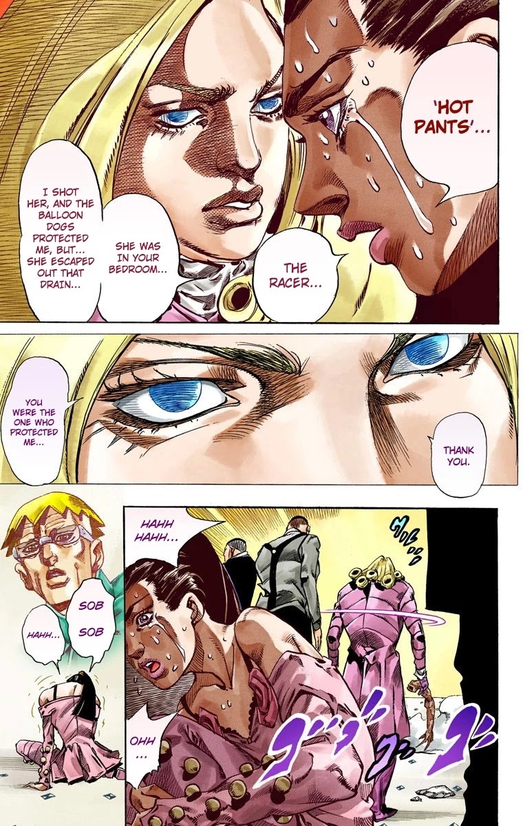 JoJo's Bizarre Adventure Part 7 - Steel Ball Run (Official Colored) Chapter 50 page 50 - Chapter 50: Tubular Bells Part 3