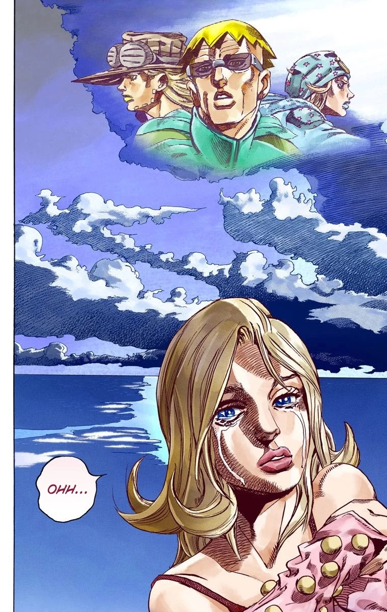 JoJo's Bizarre Adventure Part 7 - Steel Ball Run (Official Colored) Chapter 50 page 51 - Chapter 50: Tubular Bells Part 3