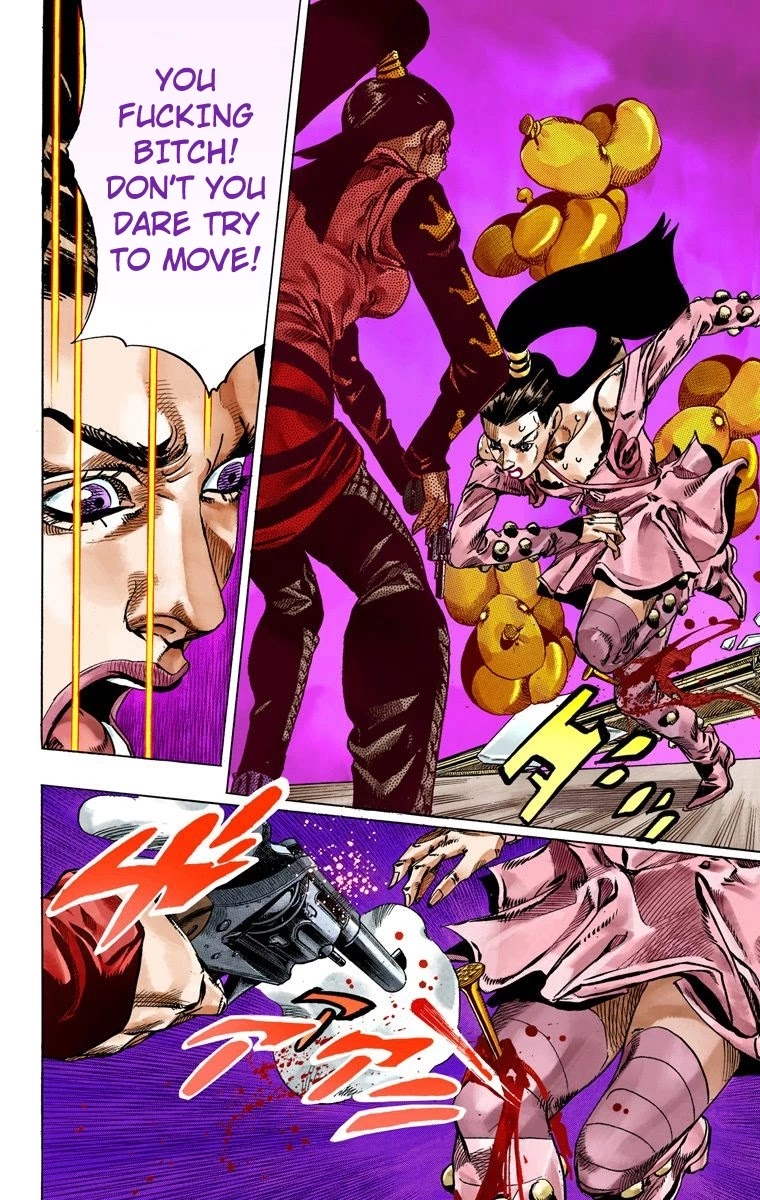 JoJo's Bizarre Adventure Part 7 - Steel Ball Run (Official Colored) Chapter 50 page 8 - Chapter 50: Tubular Bells Part 3