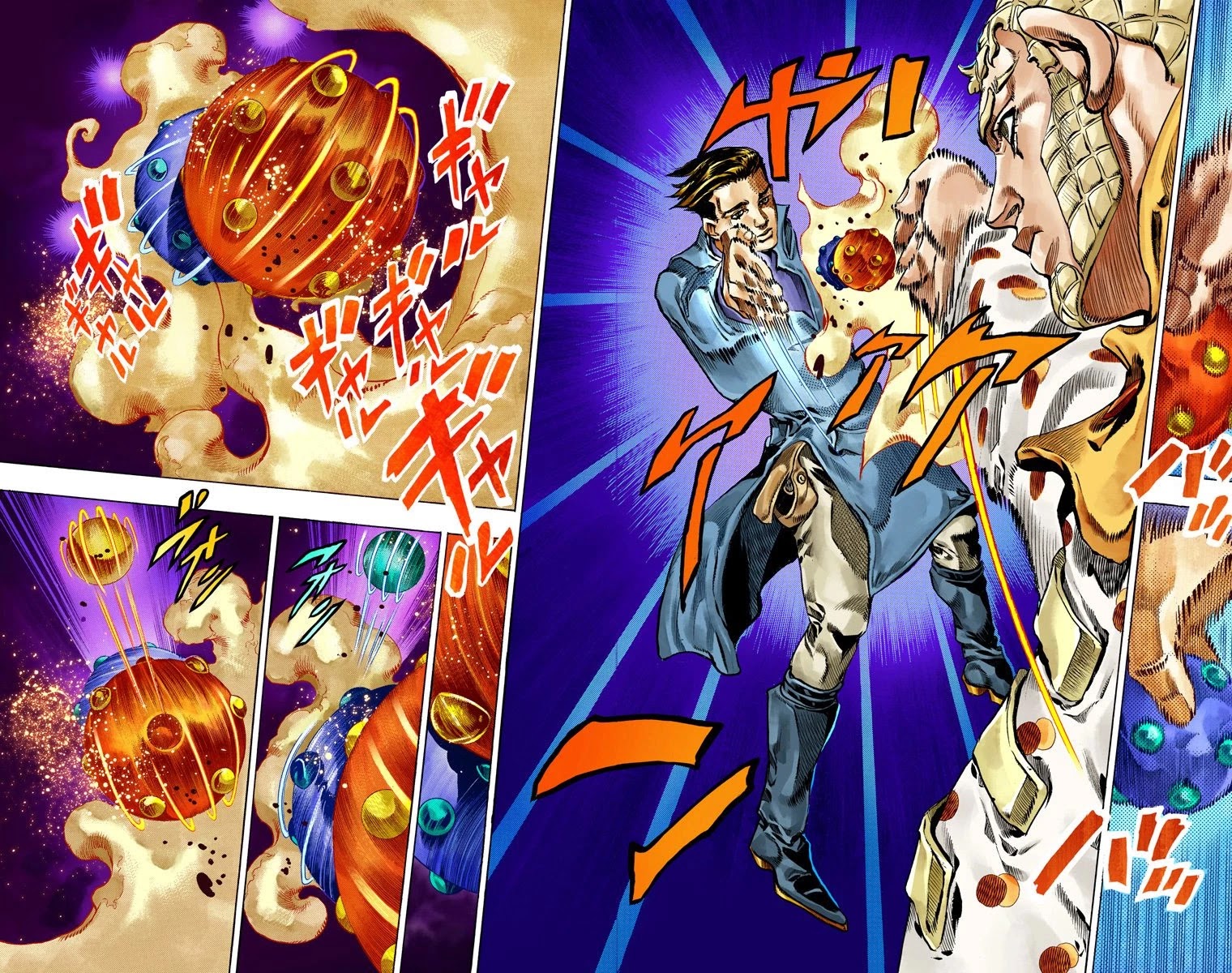 JoJo's Bizarre Adventure Part 7 - Steel Ball Run (Official Colored) Chapter 51 page 16 - Chapter 51: Wrecking Ball Part 1