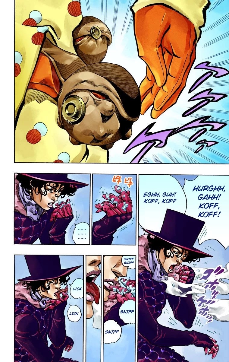 JoJo's Bizarre Adventure Part 7 - Steel Ball Run (Official Colored) Chapter 51 page 22 - Chapter 51: Wrecking Ball Part 1